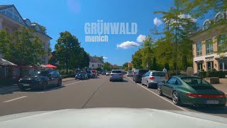 Grünwald Munich  One of Germany’s Richest Municipalities [upl. by Oaoj]