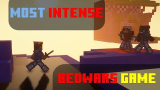 The quotmost intensequot game of bedwars in my life  asmr  tecknos blur [upl. by Nylanaj378]