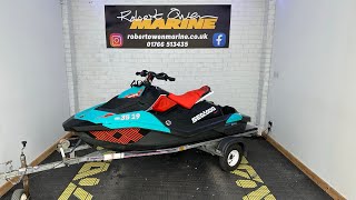 2017 SeaDoo Spark Trixx 2up 90hp iBR  108hrs  Warranty until Sept 2025 [upl. by Ennaira336]