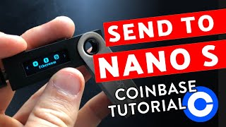 How to Send Bitcoin and Ethereum from Coinbase to Ledger Nano S [upl. by Vitia]