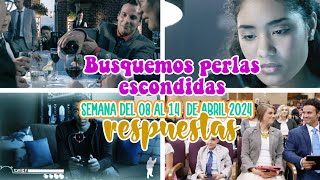 BUSQUEMOS PERLAS ESCONDIDAS SEMANA DEL 08 AL 14 DE ABRIL 2024  SALMOS 26 AL 28 [upl. by Heyra]