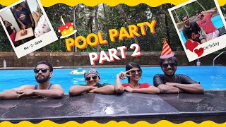 Besties brithday പൂൾ പാർട്ടി 😎💥part  2trendingvlogbrithdaypartypool [upl. by Niamart]