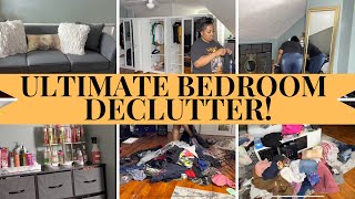 ULTIMATE MASTER BEDROOM DECLUTTER amp ORGANIZE  NEW FURNITURE amp DEEP CLEANING  ORGANIZING EVERYTHING [upl. by Anohs]