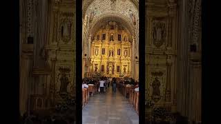 Hermoso interior templo de Santo Domingo Oaxaca [upl. by Ecirtap]