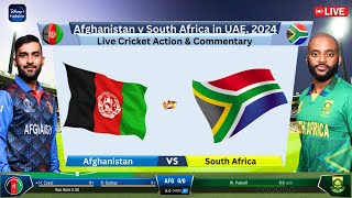 🔴 Live  AFGHANISTAN vs SOUTH AFRICA 3rd ODI LIVE 🔥 SA vs AFG  South Africa vs Afghanistan [upl. by Anirehs]