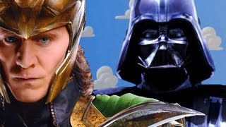 Darth Vader and Loki  Star Wars Disney Villains [upl. by Llewsor]