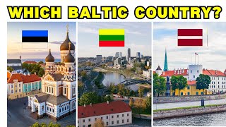 Baltic States Which is the Best Baltic Country to LiveWork and Intvest [upl. by Agnella]