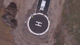 Helipad construction  start to finish [upl. by Okiron]