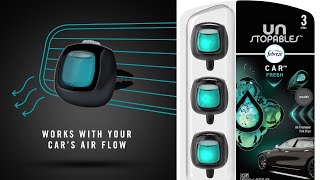 How to use the Febreze Car Vent Clips Freshener [upl. by Menides]