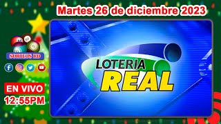 Lotería Real EN VIVO 📺│Martes 26 de diciembre 2023 – 1255 PM [upl. by Nadda5]