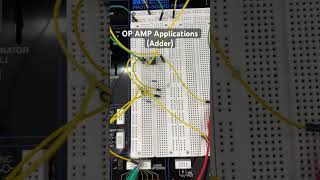 How to build an Adder using a single Operation Amplifier Op Amp Single Op Amp Adder DIY [upl. by Yelrebmik]