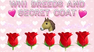 New Wild Horse Islands Valentines Update Breeds And Secret Coat [upl. by Criswell758]