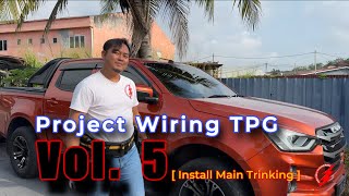 PAKAR ELEKTRIK  Project Wiring TPG  Vol 5 Install Main Trunking [upl. by Jemmie]