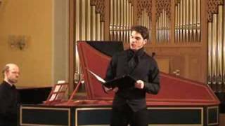 Countertenor Stefan Goergner sings Bach BWV 473 [upl. by Tilden]