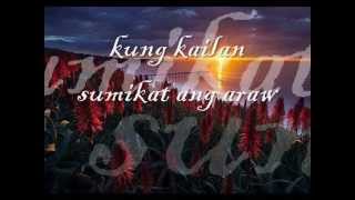 Kahit Isang Saglit by Martin Nievera lyrics 060814 [upl. by Lessig768]