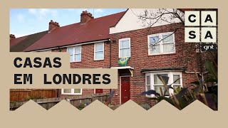 Conheça as casas e a vida dos brasileiros que moram em LONDRES na Inglaterra  Morar Mundo [upl. by Almita]