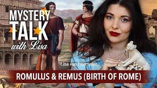 ROMULUS amp REMUS 🐺🇮🇹 and the birth of ROME  The MYTHS amp HISTORY of Rome Mystery Talk with Lisa [upl. by Noseyt]