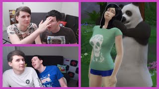 Dan and Phil Play Sims 4  Best Moments 1120 [upl. by Ahsieyn]