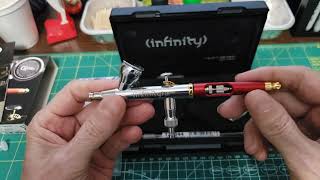 My Harder amp Steenbeck Infinity CR plus airbrush unboxing [upl. by Rosalyn]