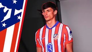 ATLÉTICO DE MADRID  LE NORMAND quotTengo muchísimas ganas ya de empezar a competir con esta camisetaquot [upl. by Eckblad]