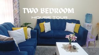 MY TWO BEDROOM APARTMENT TOUR 2023OFFICIAL TWO BEDROOM HOUSE TOUR NAIROBI KENYA [upl. by Nagle]