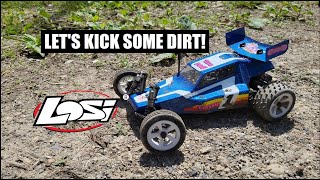 Losi Mini JRX2 Dirt Bash [upl. by Ardnasak]