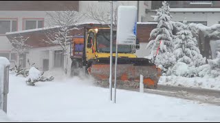 Torna la neve in Val Venosta Solda frazione di Stelvio sotto abbondanti fiocchi [upl. by Akerley]