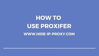 How to Use Proxifier  StepbyStep Proxifier Tutorial [upl. by Ranique]