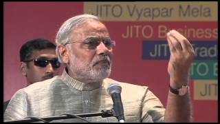 Shri Narendra Modi addressing JITO Annual General Meeting 2012 [upl. by Aynatan852]