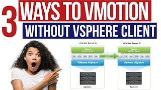 3 Ways to vMotion VMs without vSphere Client [upl. by Seavey]