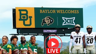 Colorado Vs Baylor Live Game Day Reactions [upl. by Mit]