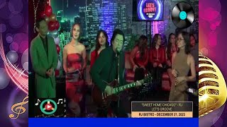 SWEET HOME CHICAGO BB King Cover  RJ  Lets Groove 2nd Anniversary Xmas Special 12212023 [upl. by Genisia]