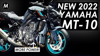 New 2022 Yamaha MT10 Update Announced 10 BEST New Features [upl. by Quar]