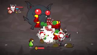 Castle Crashers Insane Mode Bear 4 Pipistrellos Cave [upl. by Enneire]