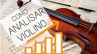 COMO ESCOLHER UM VIOLINO PARA COMPRAR [upl. by Ytirev]