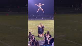 GAMEDAY baskets cheer stunt [upl. by Ellenahs737]