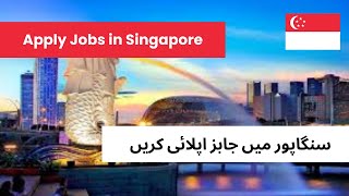 How to Apply Jobs in Singapore  Apply Jobs in Singapore 2024 [upl. by Calvina]