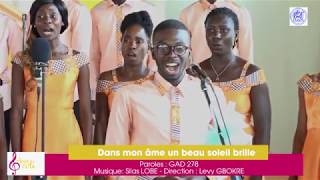 Chorale Nationale ACEEPCI  Dans mon âme un beau soleil brille GAD 278  Concert Awo Evli 2018 [upl. by Tomlinson]