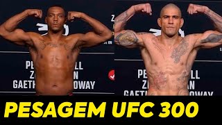 PESAGEM OFICIAL DO UFC 300 [upl. by Narcissus]