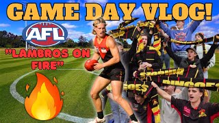 quotLAMBROS on FIREquot  Game Day Vlog Dingley v St Pauls [upl. by Einna]