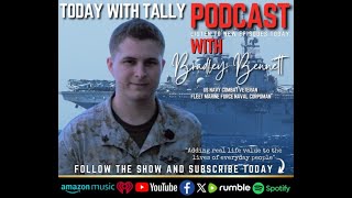 Episode 266  Bradley Bennett US Navy Combat Veteran  FMF Naval Corpsman [upl. by Ttreve887]