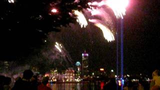 Boston Fireworks July 4th 2011 Part 2 [upl. by Nara]