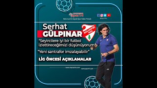 BOLUSPOR IĞDIR FK MAÇINA ODAKLANDI GÜLPINARDAN AÇIKLAMALAR [upl. by Ennaira]