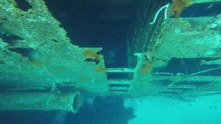 Shipwreck in Lakonia freediving  Ναυάγιο στην Λακωνία  Go Pro Hero 4 [upl. by Einned412]