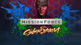 START TO FIRST CYBRID HQ  01 Missionforce Cyberstorm  Classic 1996 game [upl. by Yeliac]