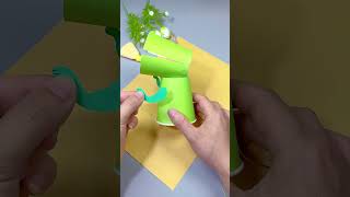 Simple Handmade  Making Dinosaurs in 20 Seconds with Paper Cups [upl. by Nomma]