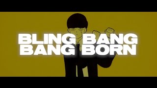 Creepy Nuts  Bling Bang Bang Born Lyrics [upl. by Duffie]