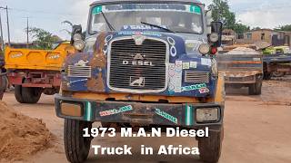 POV Test Drive 51YearOld MAN Diesel With 6100000 KM in Africa [upl. by Tremayne]