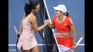 Justine Henin v Jelena Jankovic  Stuttgart 2007 SF Highlights [upl. by Asira]