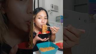 Payless Pancit Canton with Boiled Egg and sausage 🥰🍜 mukbang foodieph asmr pancitcanton [upl. by Brendan]